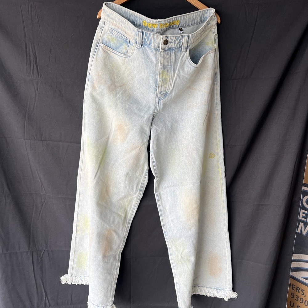 Drew House ultra wide leg jean Huston Wash Size 36 …b37